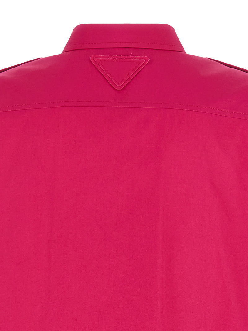 Prada Fuchsia Cotton Blouse