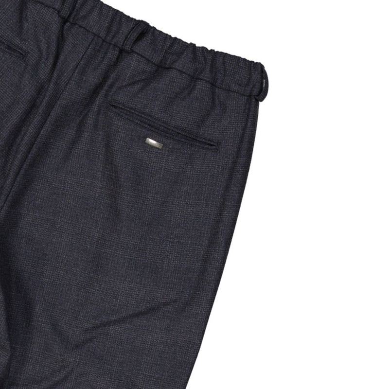 Herno Gray Virgin Wool Casual Pants