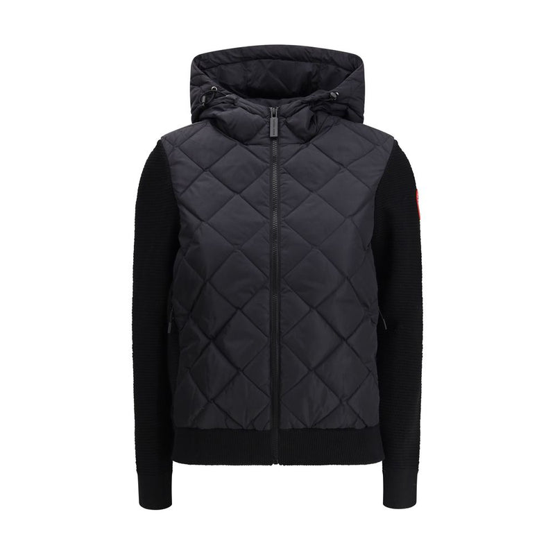 Canada Goose Black Wool Oves Aries Full-Length Jacket