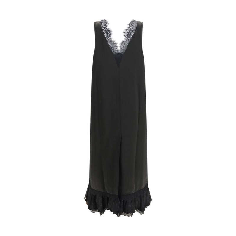 Ganni Black Acetate Casual Dress