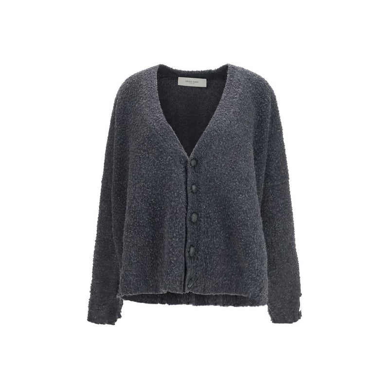 Golden Goose Gray Wool Oves Aries Cardigan