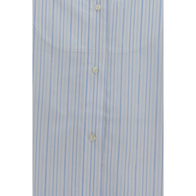 Jacquemus Blue Cotton Dress Shirt