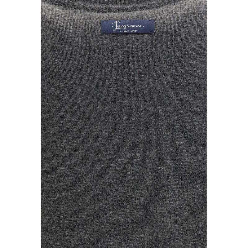 Jacquemus Gray Cashmere Sweatshirt