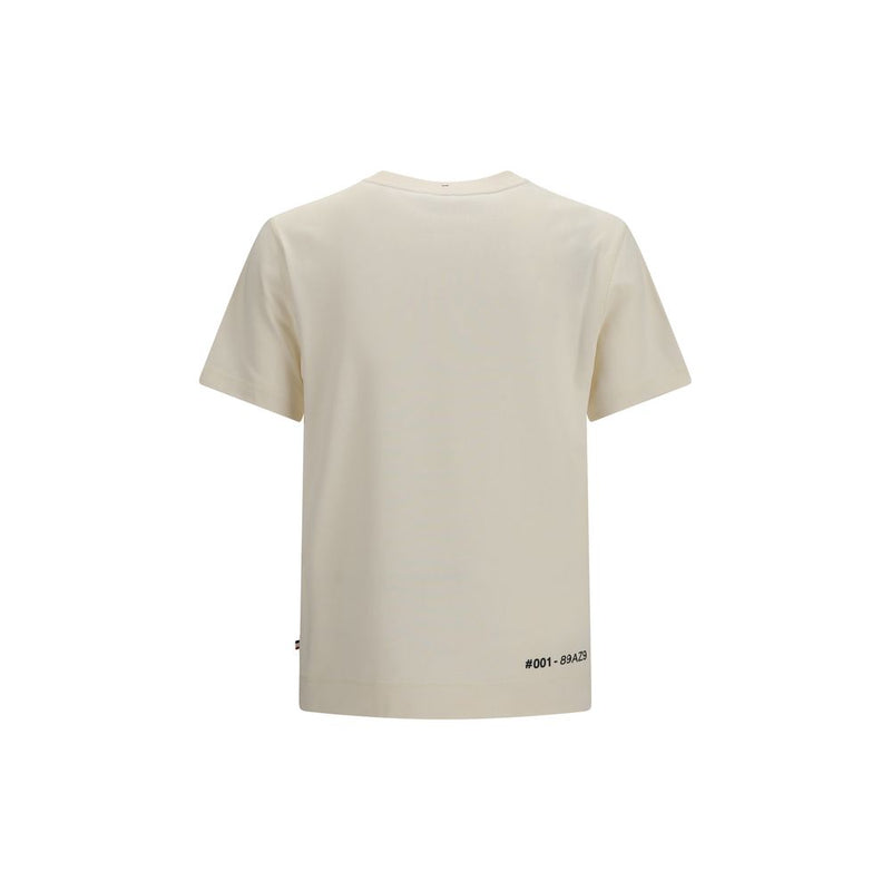 Moncler Grenoble Beige Cotton T-Shirt