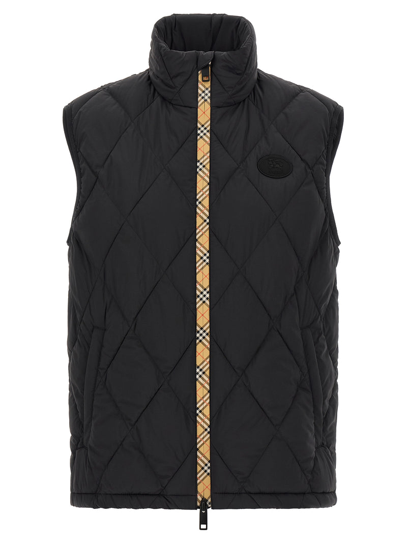 Burberry Black Polyamide Sleeveless Jacket