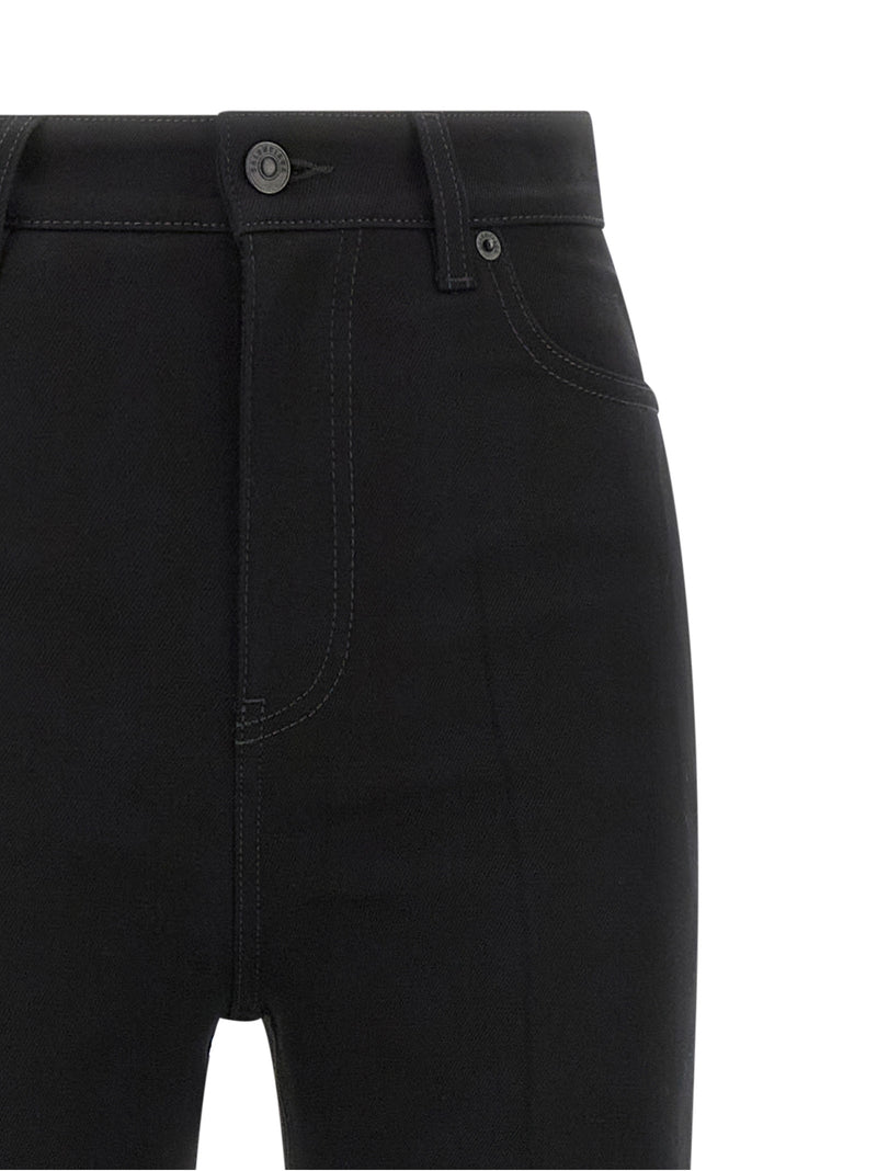 Balenciaga Black Elastane High-Waisted Jean