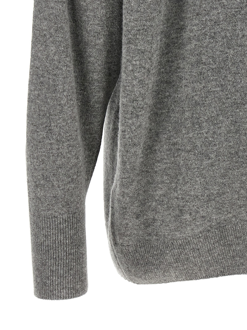NUDE Gray Wool Cardigan