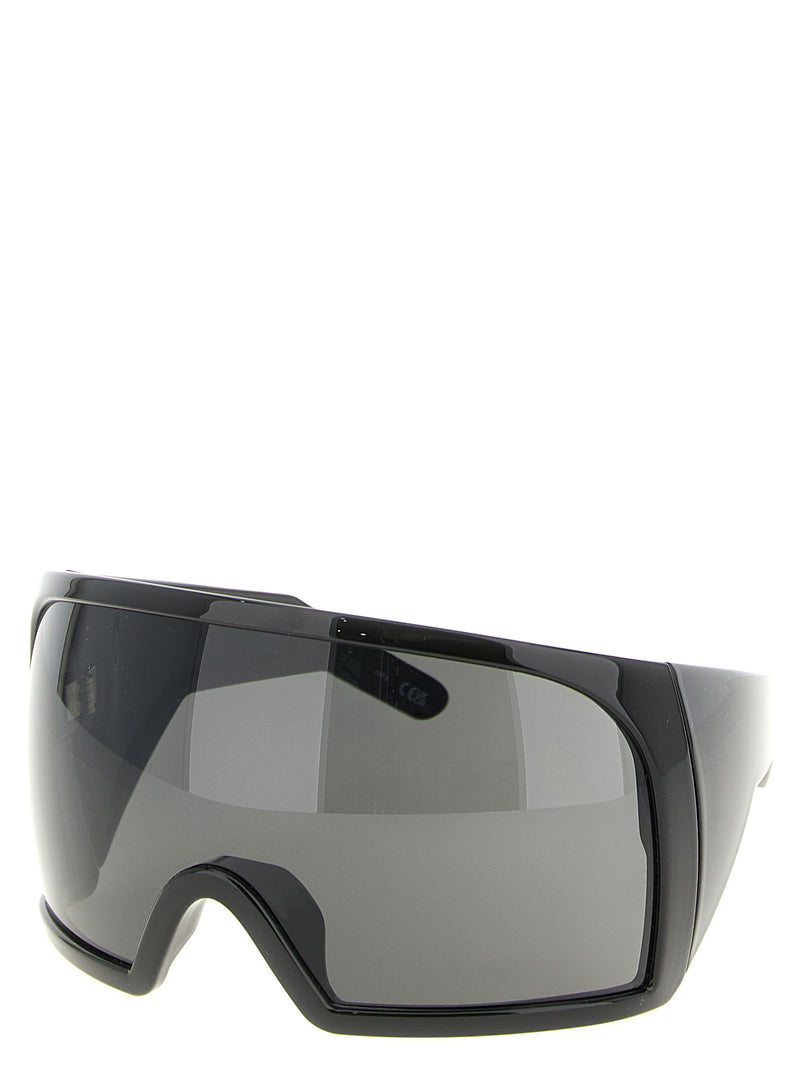 Rick Owens Black Nylon Sunglasses