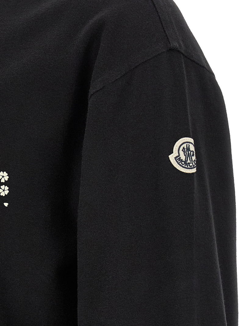 MONCLER GENIUS Black Cotton T-Shirt