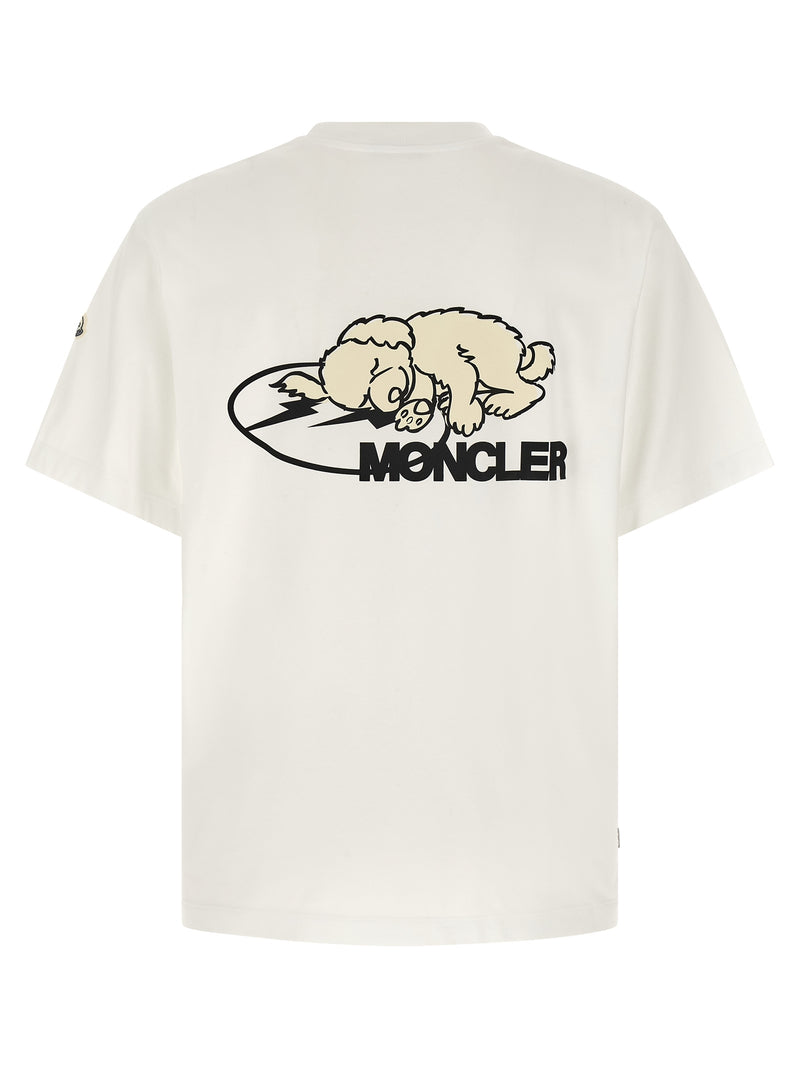 MONCLER GENIUS White Cotton T-Shirt