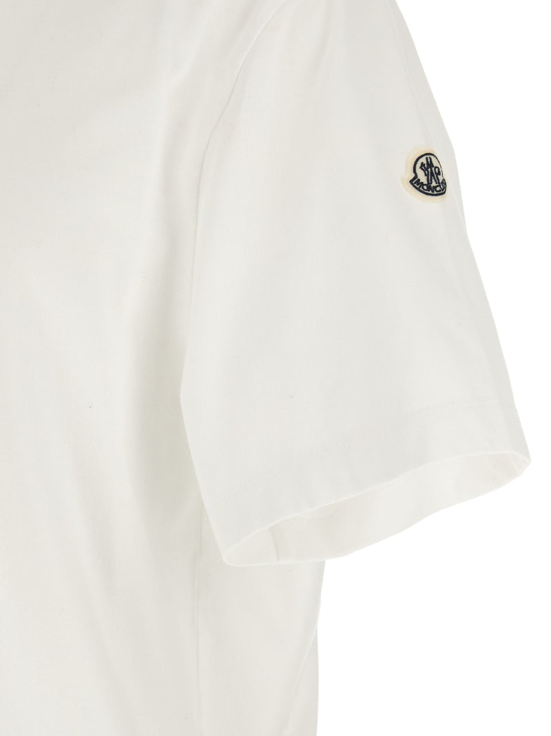 MONCLER GENIUS White Cotton T-Shirt