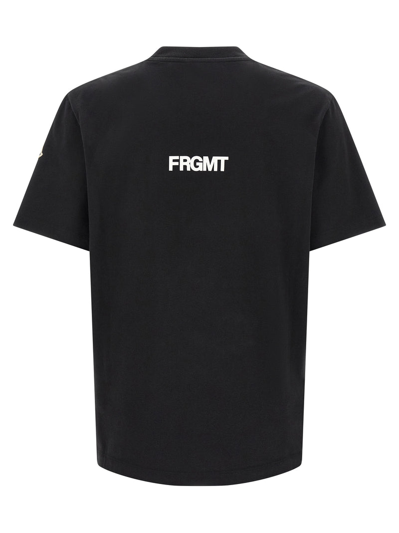 MONCLER GENIUS Black Cotton T-Shirt