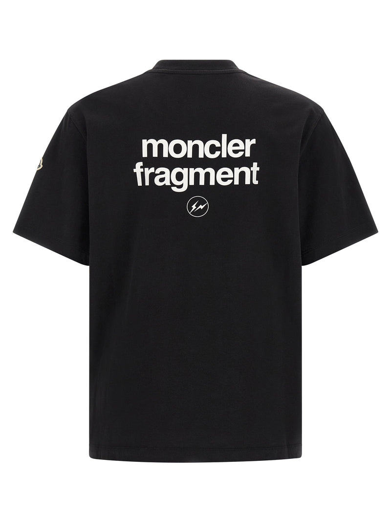 MONCLER GENIUS Black Cotton T-Shirt