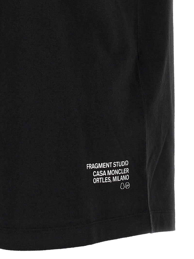 MONCLER GENIUS Black Cotton T-Shirt