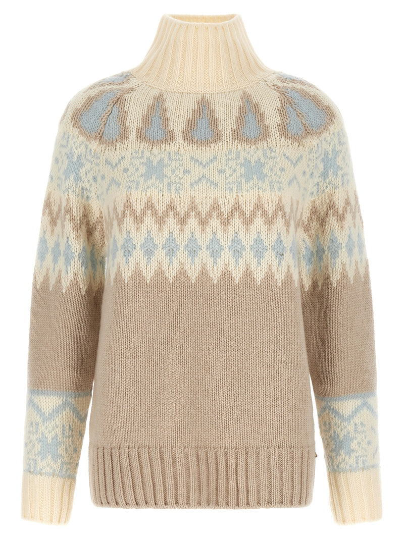 Herno Beige Wool Cardigan