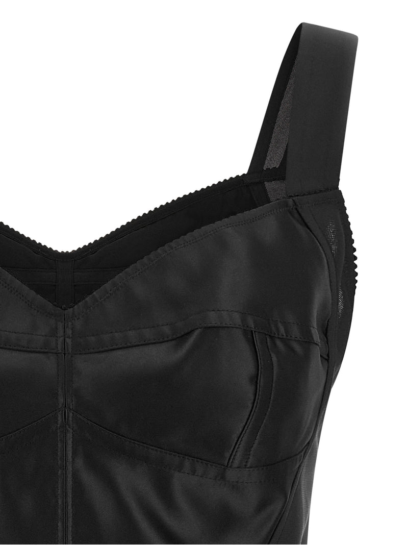 Regatas pretas de poliamida Dolce & Gabbana