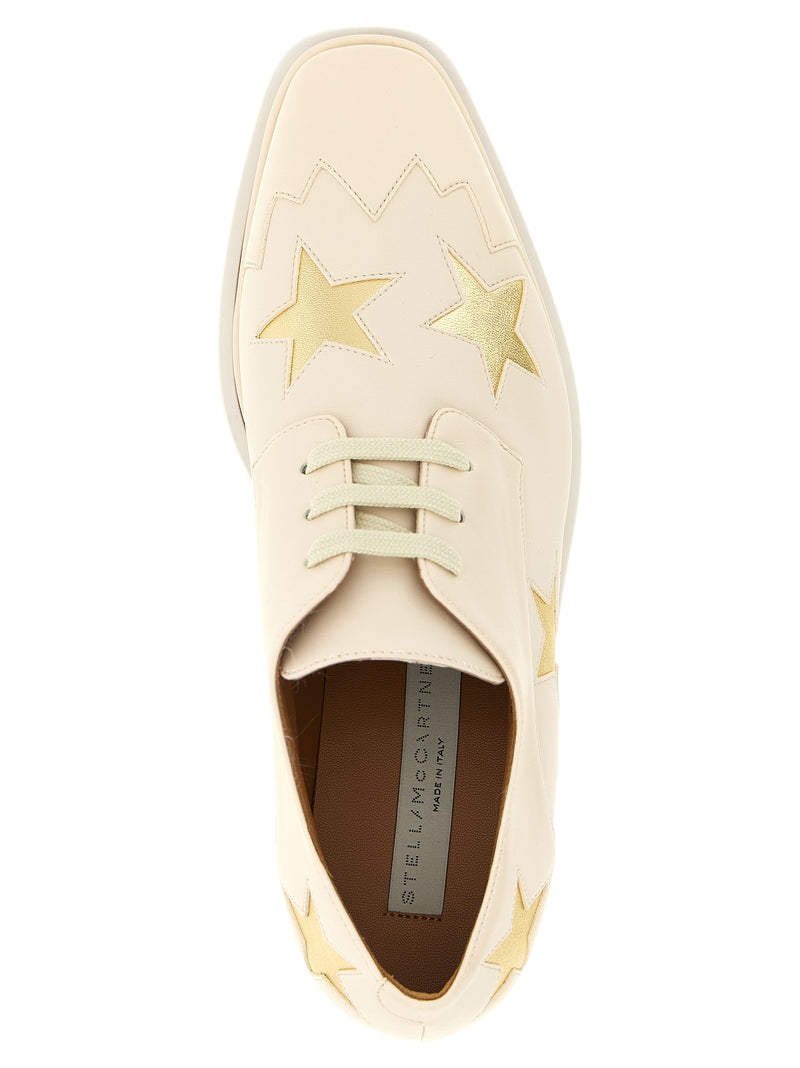 Sandales compensées blanches en polyester Stella McCartney