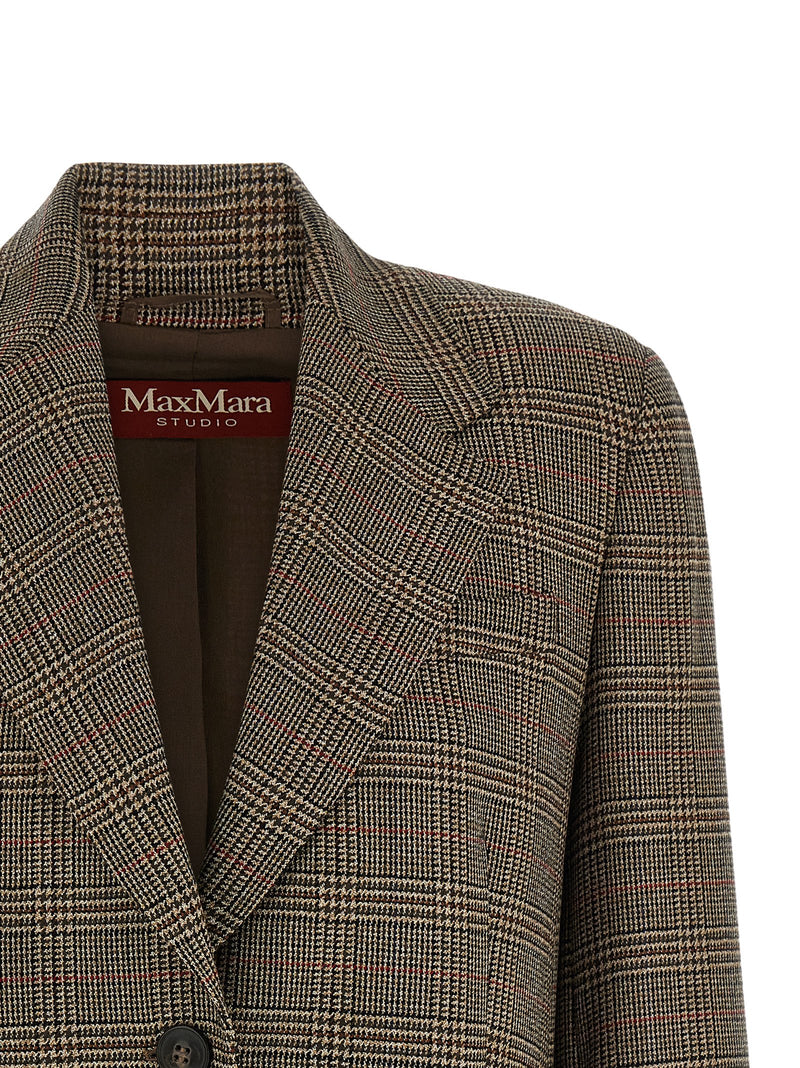 Max Mara Brown Wool Blazer