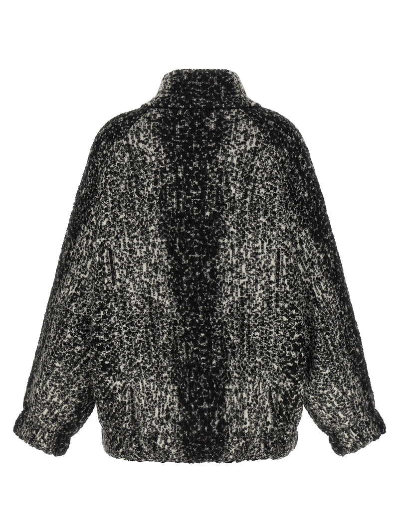 NUDE Bicolor Wool Bomber