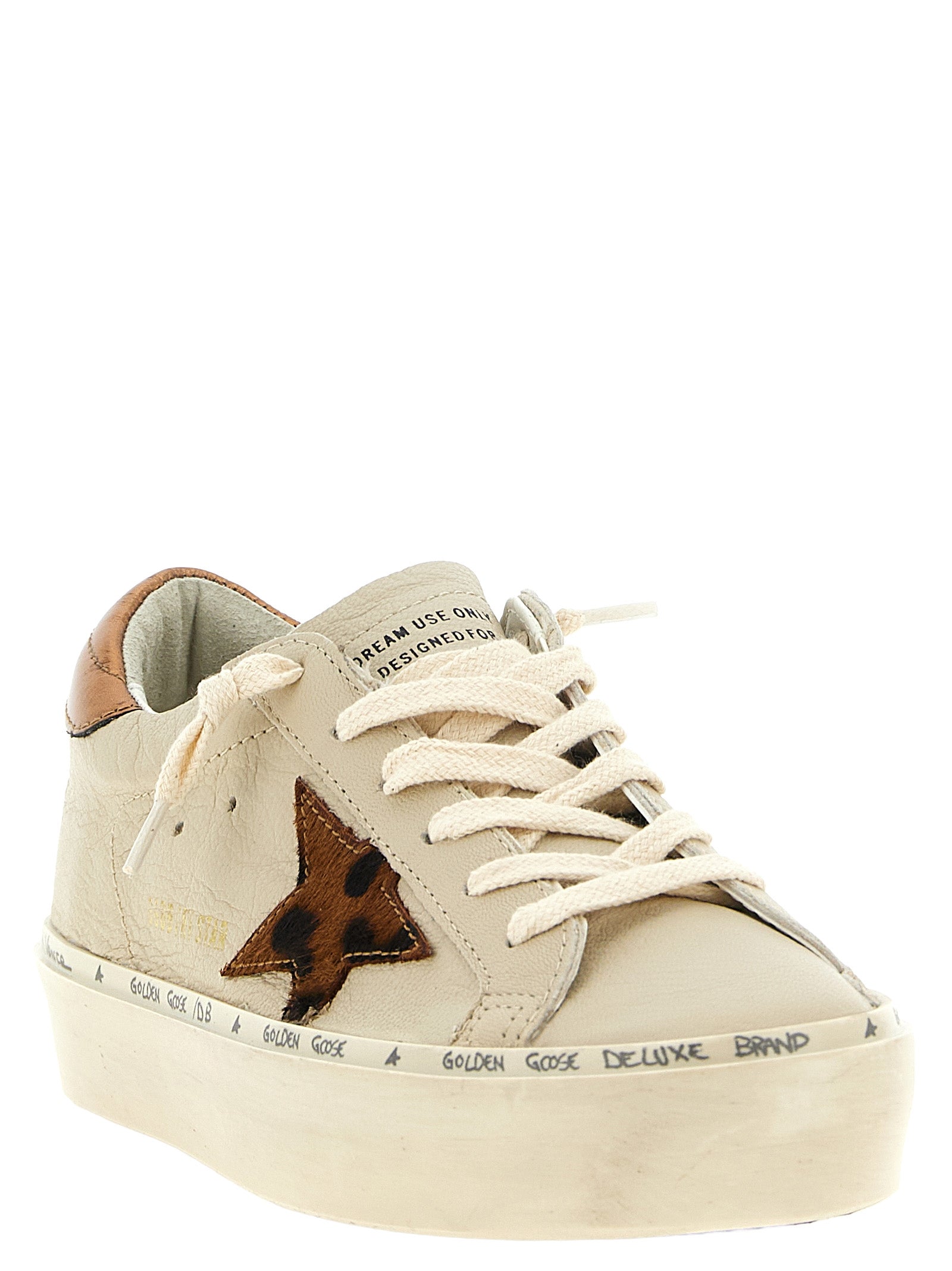 Golden Goose Multicolor Goatskin Platform Sneakers — Urbalenti NYC