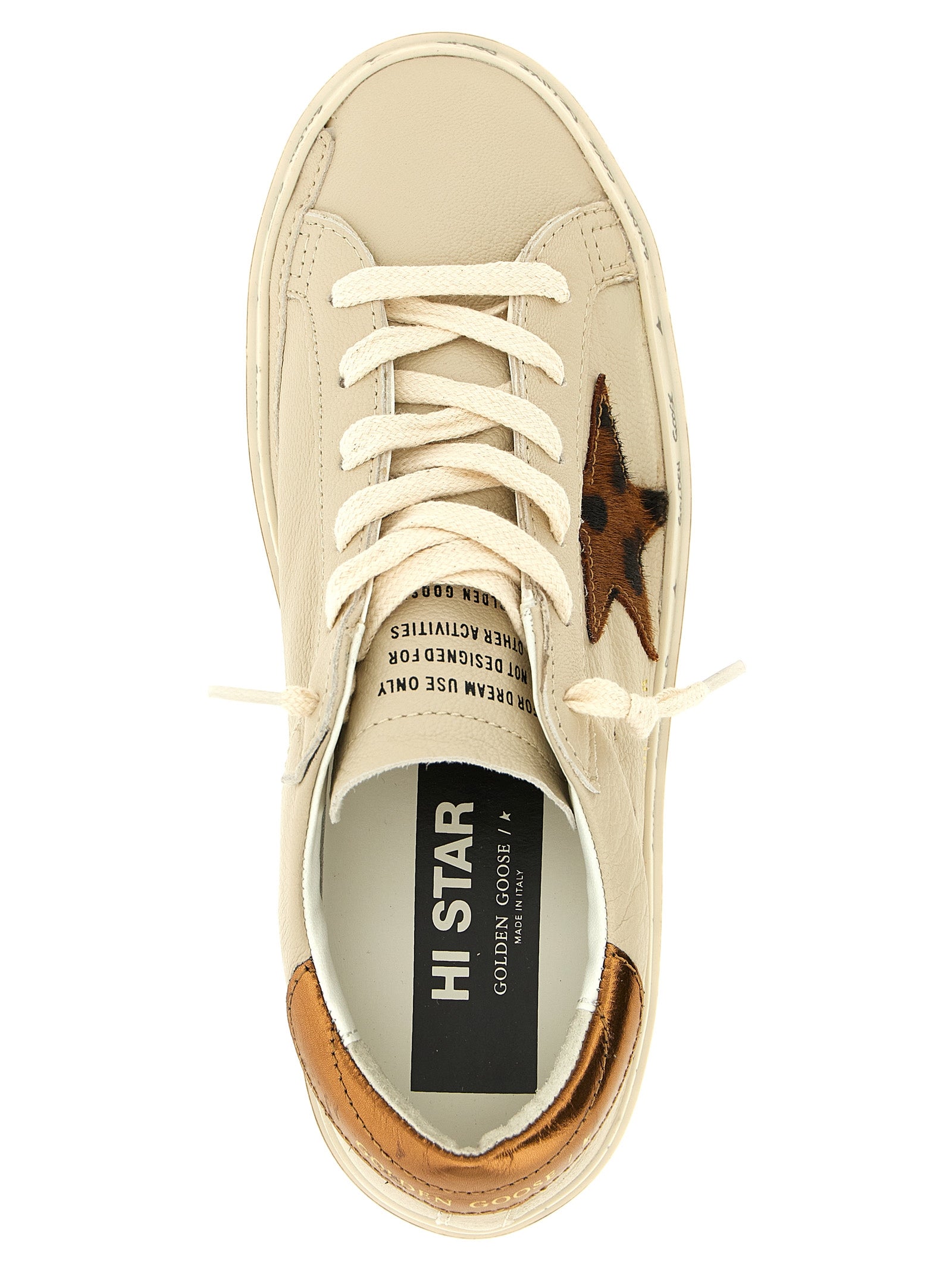 Golden Goose Multicolor Goatskin Platform Sneakers — Urbalenti NYC