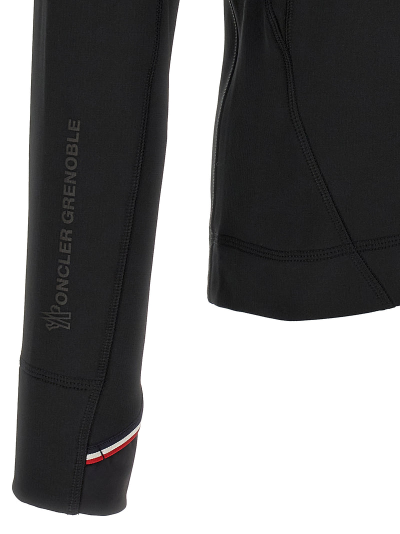 Moncler Grenoble Black Polyester Cardigan