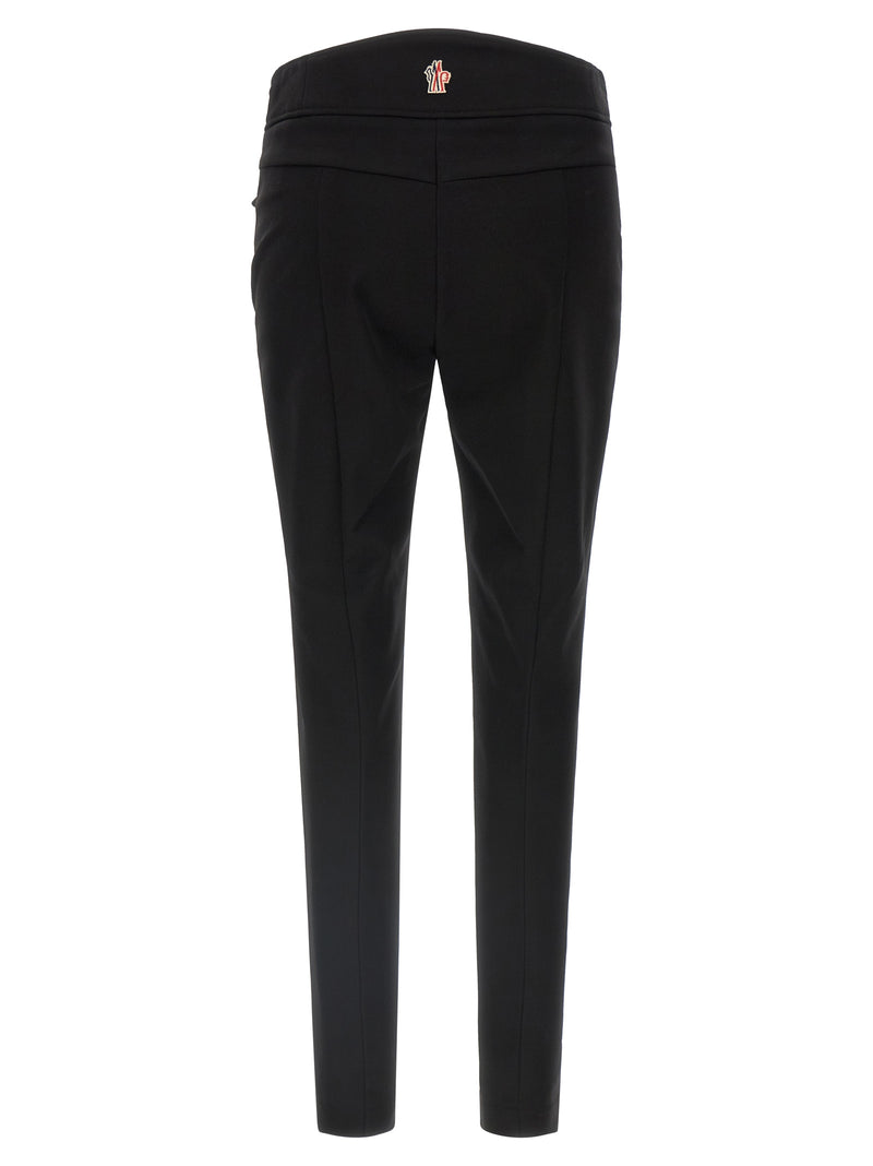 Moncler Grenoble Black Polyamide Athletic Pants