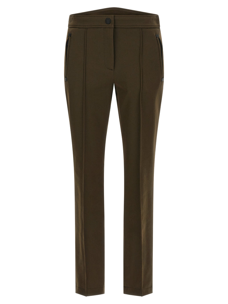 Moncler Grenoble Bicolor Polyamide Athletic Pants