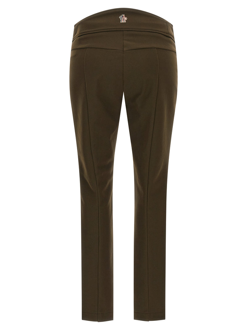 Moncler Grenoble Bicolor Polyamide Athletic Pants