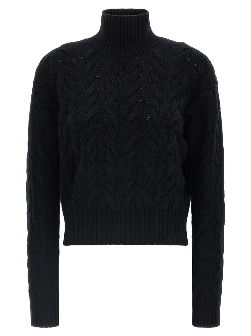 Max Mara Black Wool Cardigan
