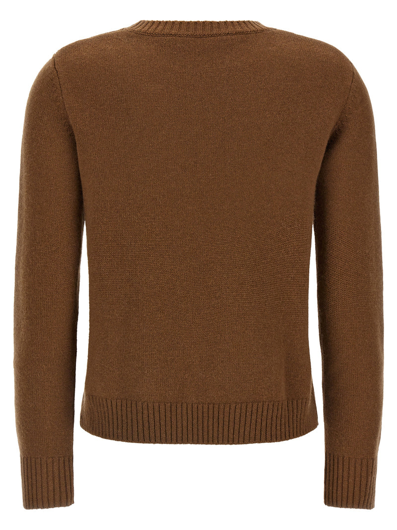 Max Mara Brown Wool Cardigan