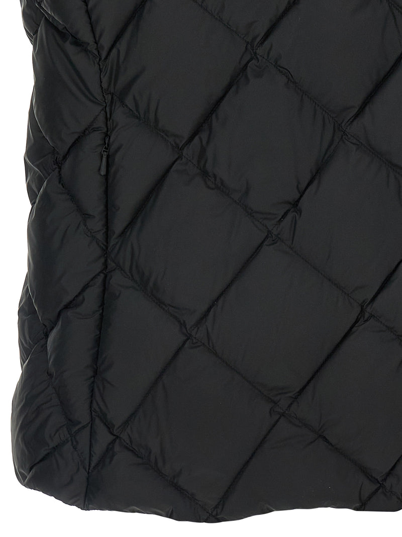 Max Mara Black Polyester Sleeveless Jacket