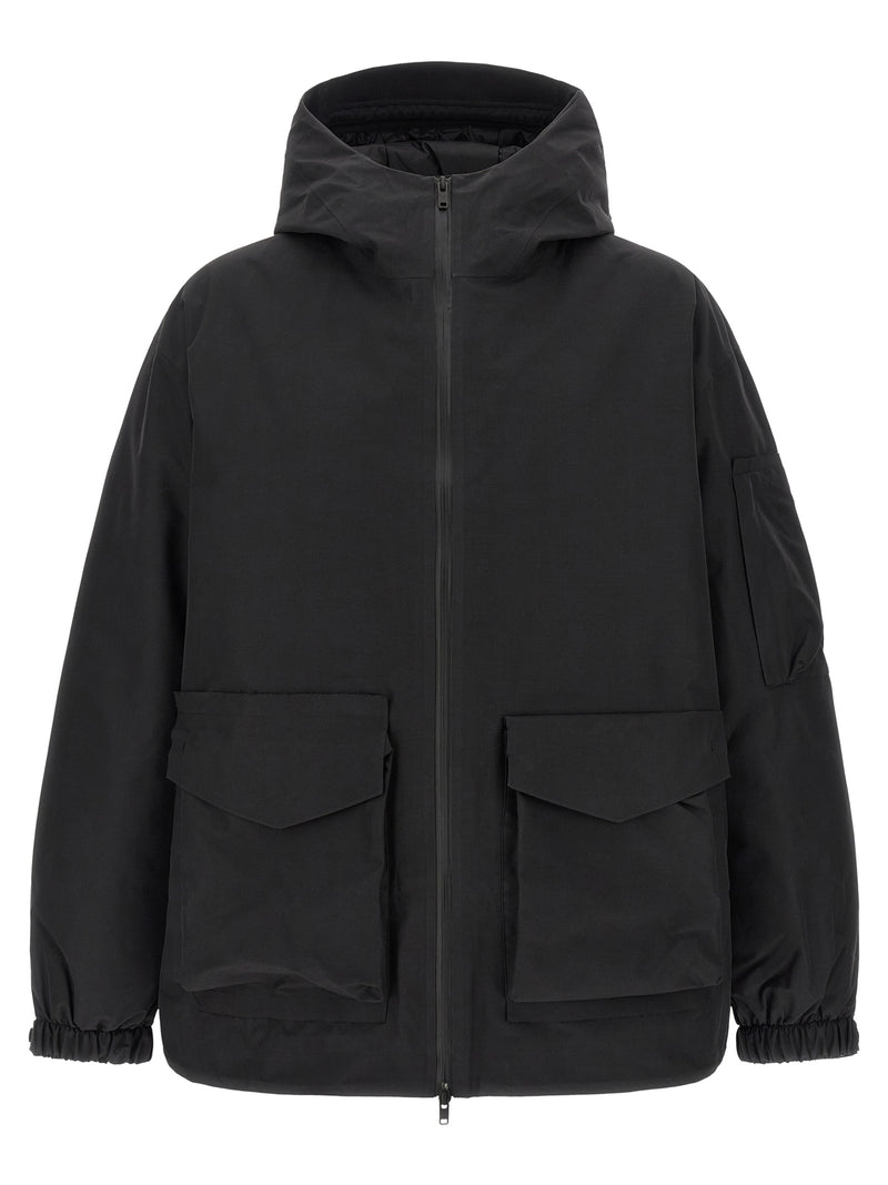 Y-3 Black Recycled Polyester Shell Jacket