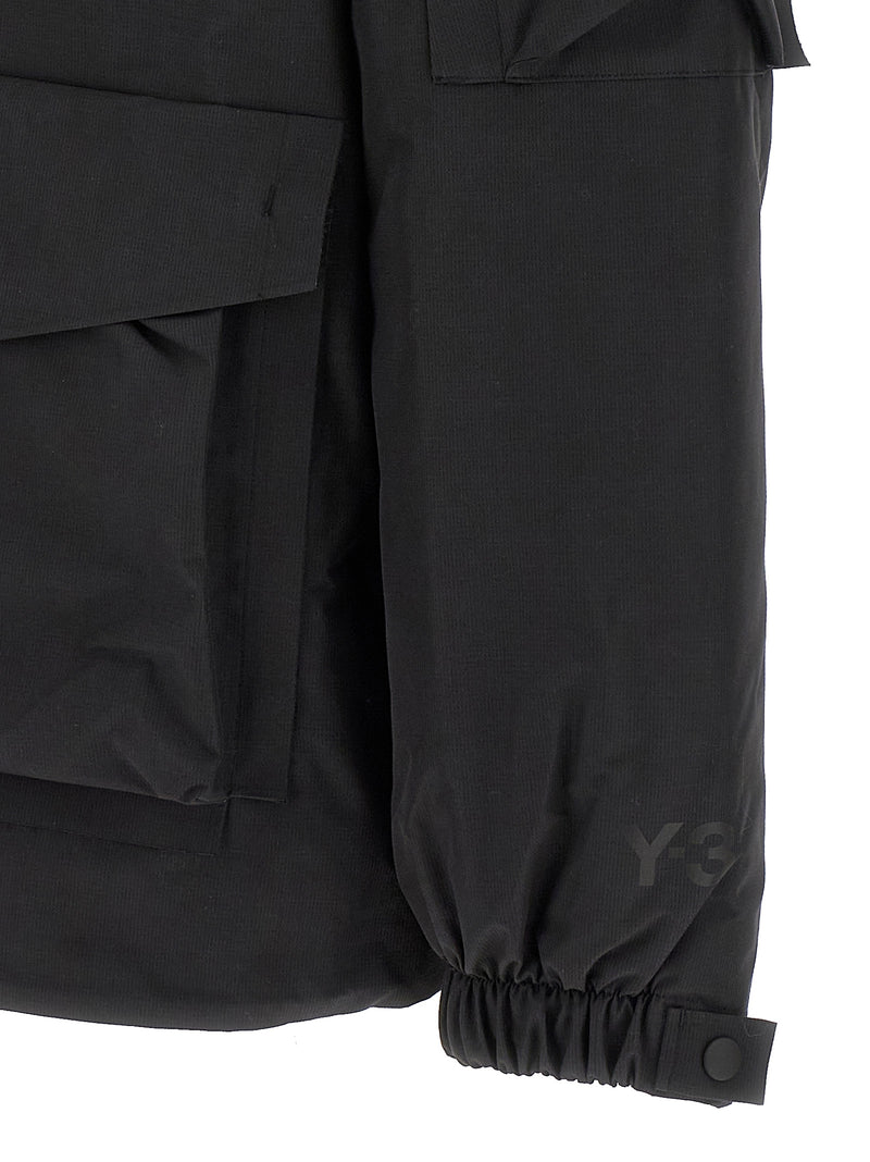 Y-3 Black Recycled Polyester Shell Jacket
