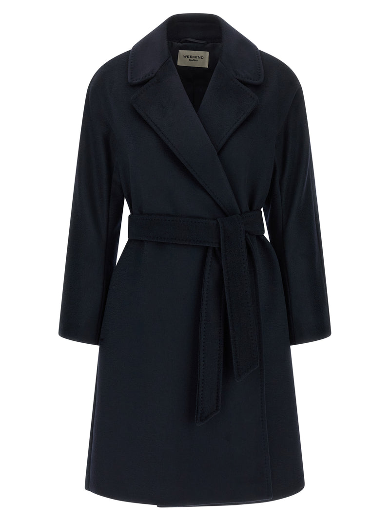 Abrigo de lana Max Mara azul para mujer