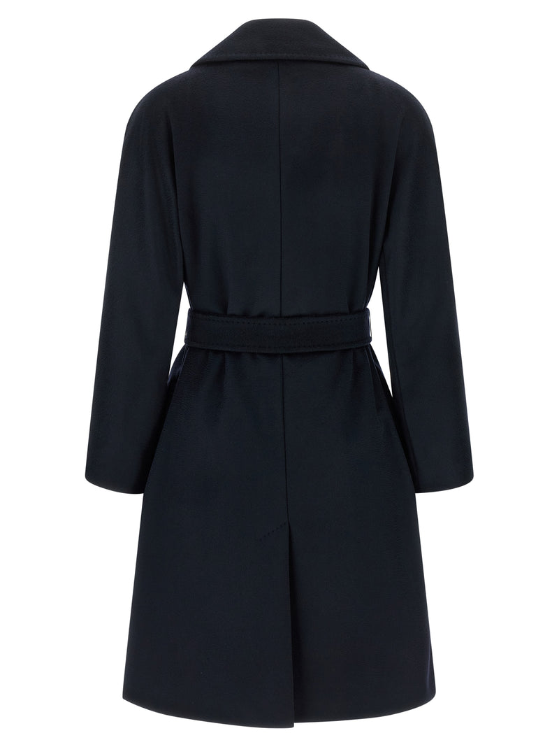 Abrigo de lana Max Mara azul para mujer