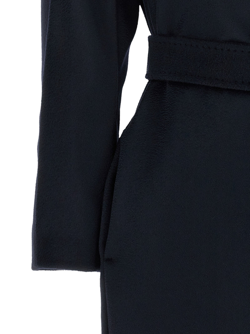 Abrigo de lana Max Mara azul para mujer
