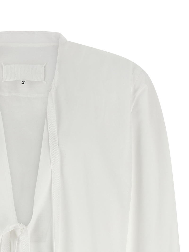 Maison Margiela White Cotton Blouse
