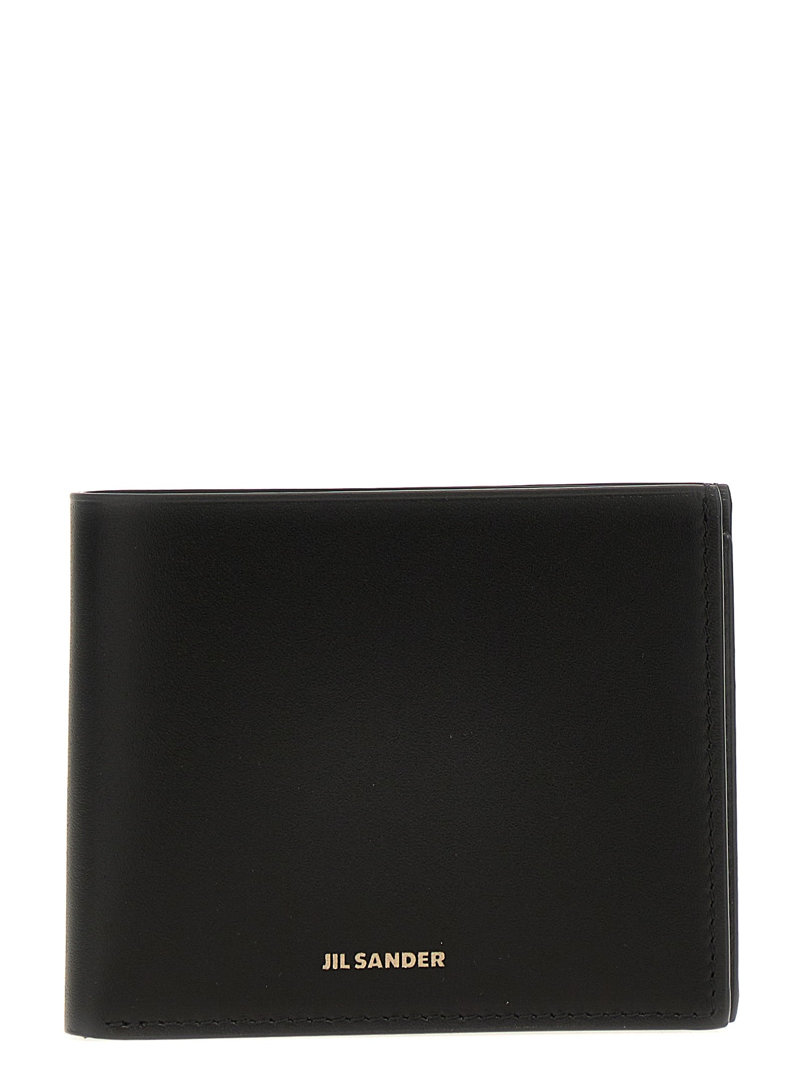 Jil Sander Black Calfskin Wallet — Urbalenti NYC