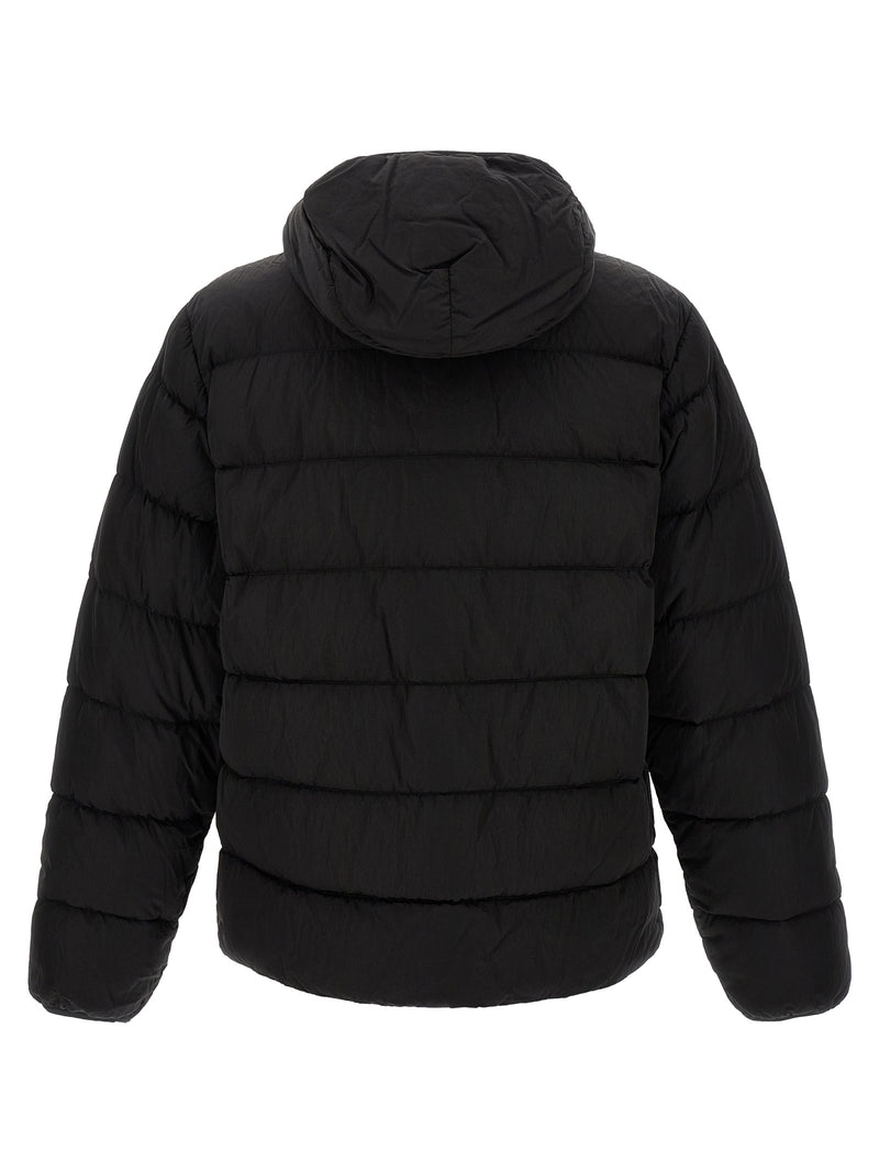 C.P. Company Black Polyamide Full-Length Jacket