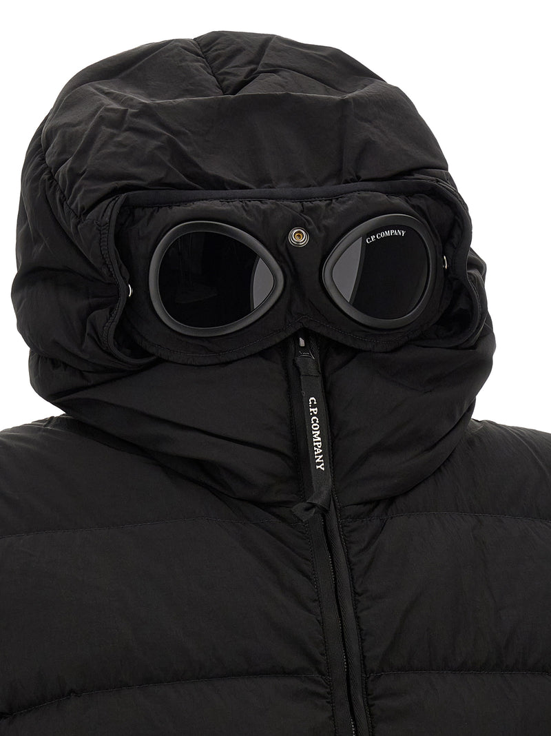 C.P. Company Black Polyamide Full-Length Jacket