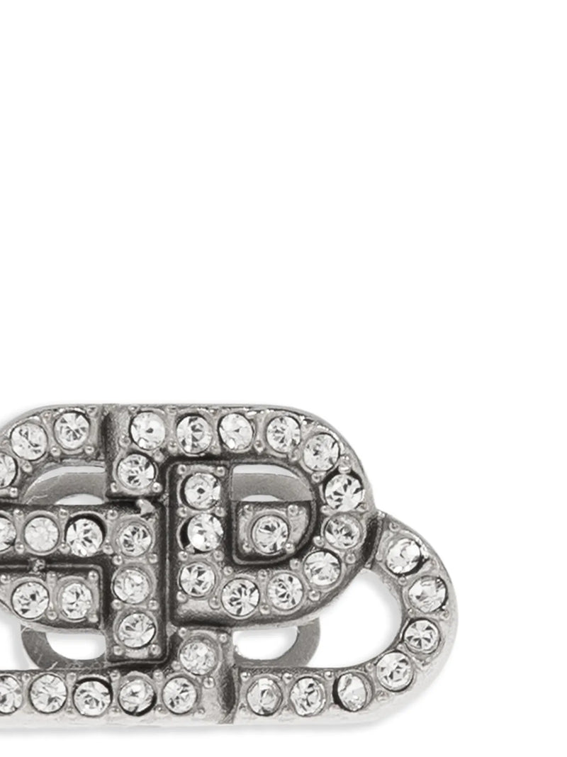 Balenciaga Silver Brass Earrings