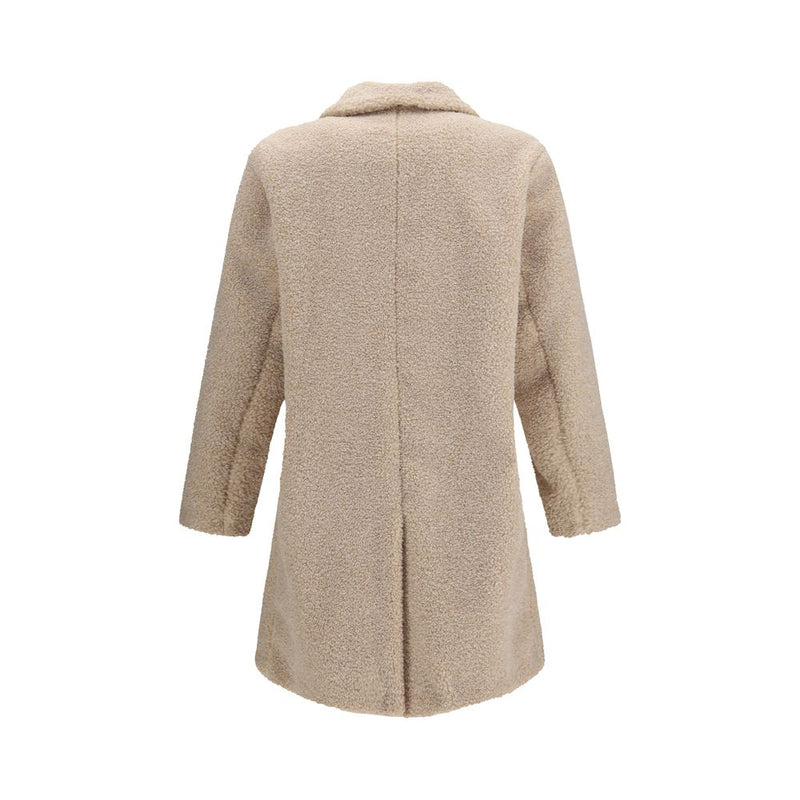 Herno Beige Polyester Coat