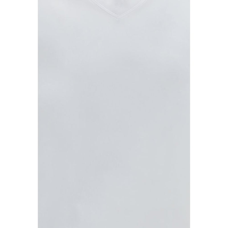 Camiseta blanca de algodón de Brunello Cucinelli