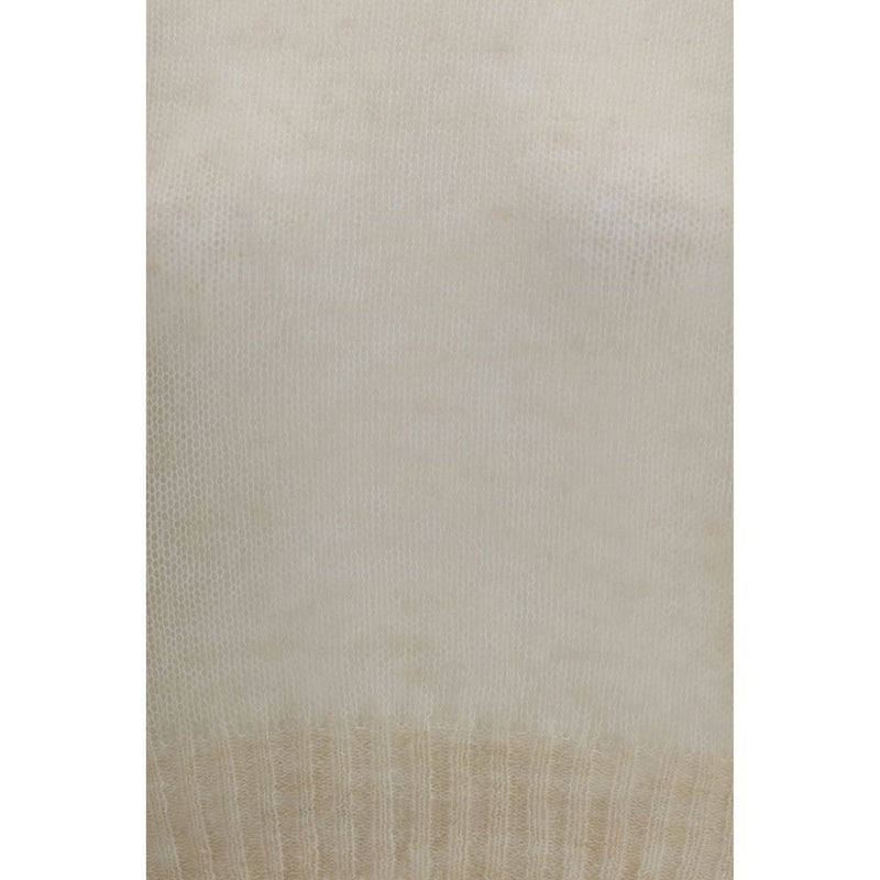 Maglione beige in cashmere Brunello Cucinelli