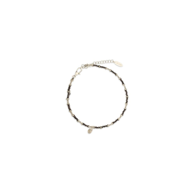 Brunello Cucinelli Brown Silver Bracelet