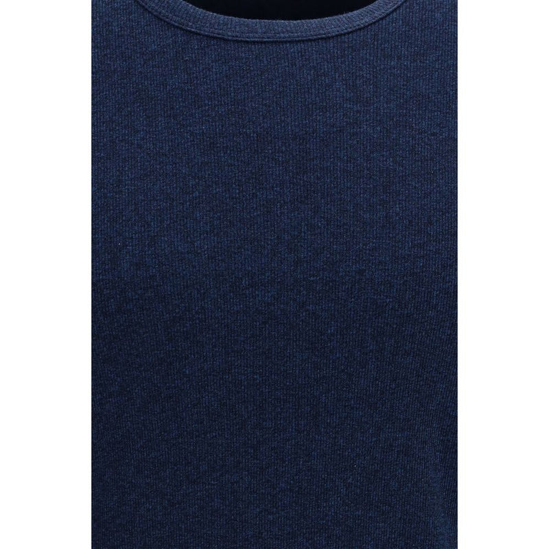 Brunello Cucinelli Blue Cotton T-Shirt
