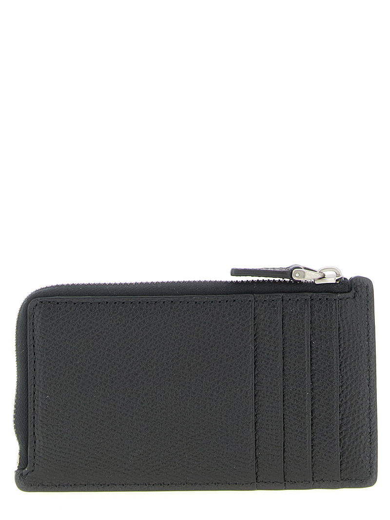 Valentino Garavani Black Calfskin Cardholder