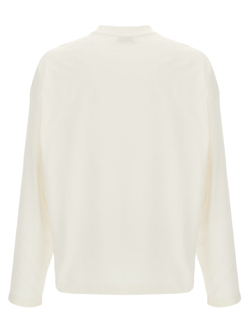 Jil Sander White Cotton T-Shirt