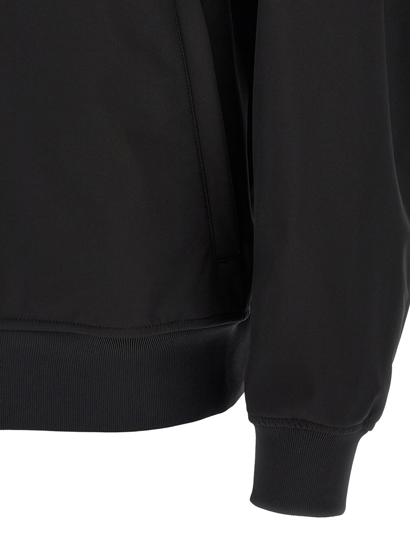 Stone Island Black Polyester Shell Jacket